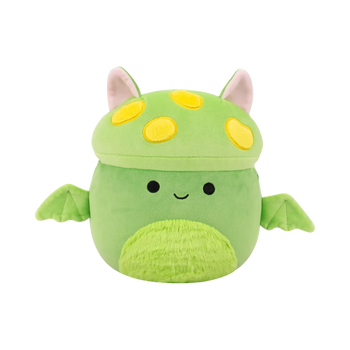 Squishmallows Earling, El Murciélago Hongo Verde Neón, 30 cm