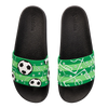 Chanclas alegres Campo de futbol