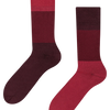Calcetines de invierno Marrón tricolor