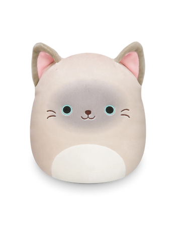 Squishmallows Felton el Gato Siamés, 20 cm