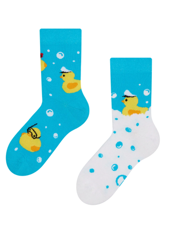 Calcetines infantiles alegres Captain Duck
