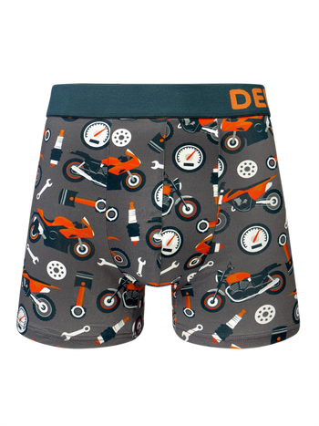 Bóxeres alegres para hombre Motociclista