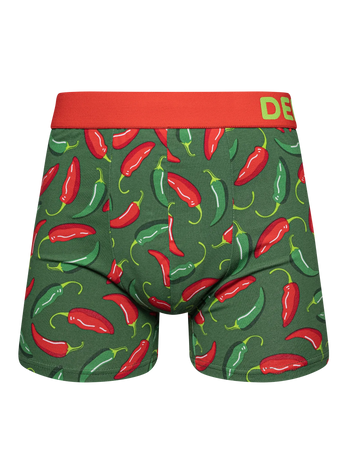 Bóxeres alegres para hombre Pimientos picantes