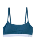 Bralette de modal para mujer Verde turquesa oscuro