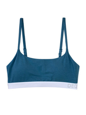 Bralette de modal para mujer Verde turquesa oscuro