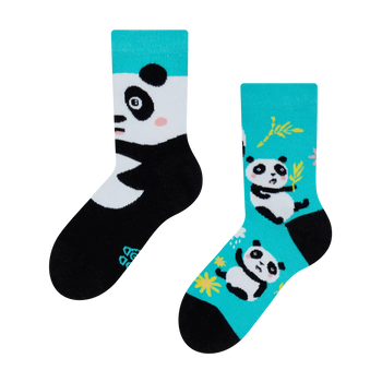 Calcetines infantiles alegres Panda