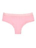 Bragas con encaje para mujer Coral rosa