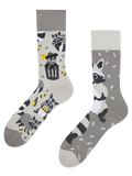 Calcetines alegres Mapache