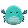 Squishmallows Fuzzamallows Carpio el Escorpión Verde Azulado, 30 cm