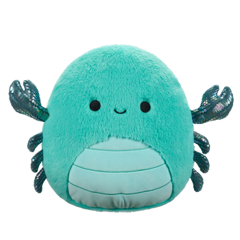 Squishmallows Fuzzamallows Carpio el Escorpión Verde Azulado, 30 cm