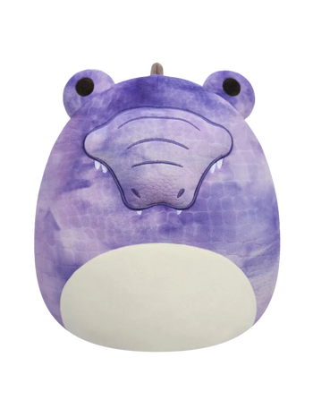 Squishmallows Dove el Cocodrilo Morado, 30 cm