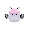Squishmallows Bibiana la Mariposa Monarca Lavanda con Sombrero y Flor, 20 cm