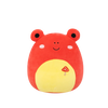Squishmallows Obu, La Rana Tropical Roja, 20 cm