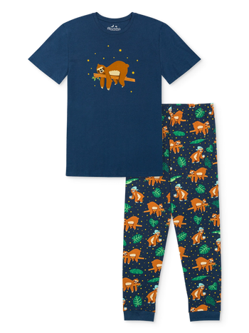 Pijama alegre para hombre Perezoso durmiente