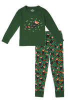Pijama infantil alegre Panda rojo
