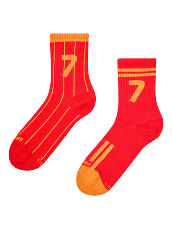 Calcetines acanalados de media caña Leyendas del futbol español