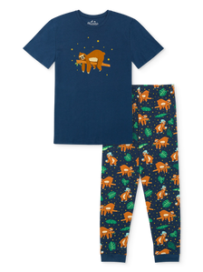 Pijama alegre para hombre Perezoso durmiente