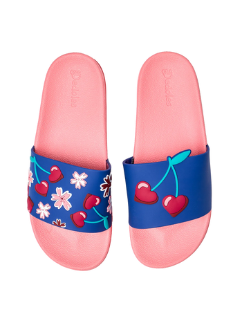 Chanclas alegres Amor por las cerezas