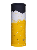 Tubular alegre de cuello Cerveza y burbujas