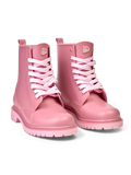 Botas de agua para mujer Rosa empolvado