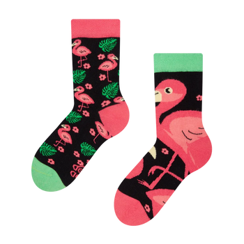Calcetines infantiles alegres Flamenco