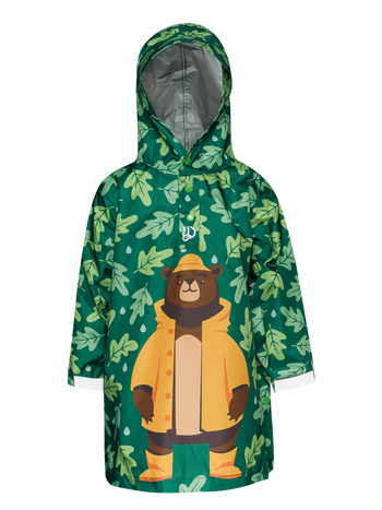 Impermeable infantil alegre Oso con impermeable