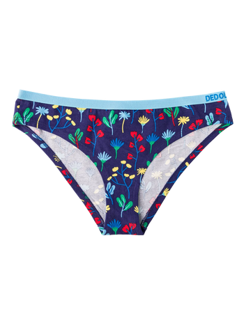 Bragas alegres para mujer Flores en acuarela