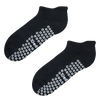 Calcetines negro puro para pilates y yoga
