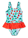 Bañador alegre de niña Fresitas
