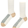 Calcetines de alpaca Beige y gris
