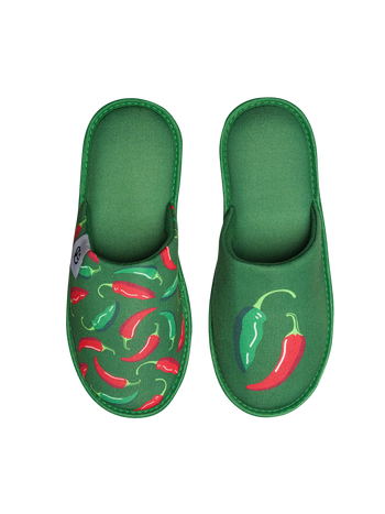 Pantuflas alegres Pimientos picantes