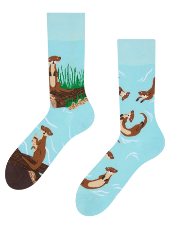 Calcetines alegres Nutrias