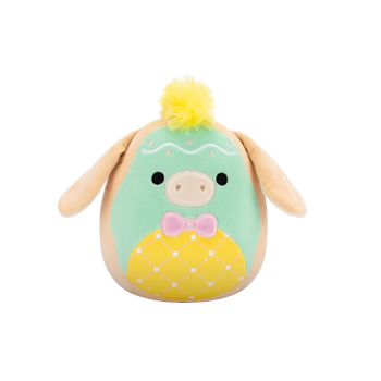 Squishmallows Kepler el Asno Galleta, 20 cm