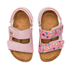 Sandalias infantiles con suela de corcho Mariposas dulces