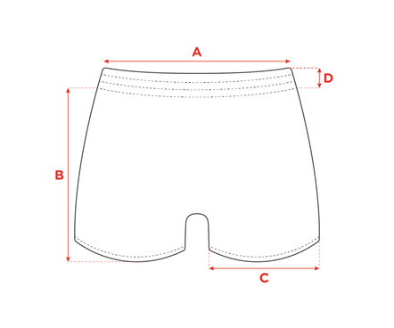 Calzoncillos tipo bóxer para mujer 
