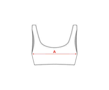 Top de bikini estilo bralette