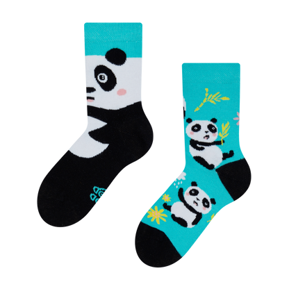 Calcetines infantiles alegres Panda