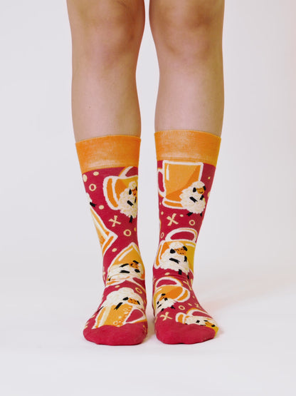 Calcetines alegres Cerveza y ovejas