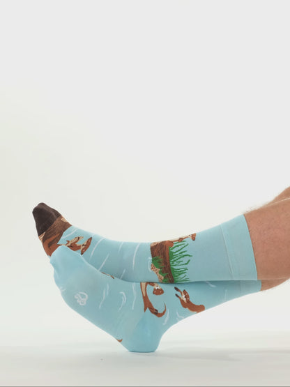 Calcetines alegres Nutrias