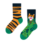 Calcetines infantiles alegres Tigre